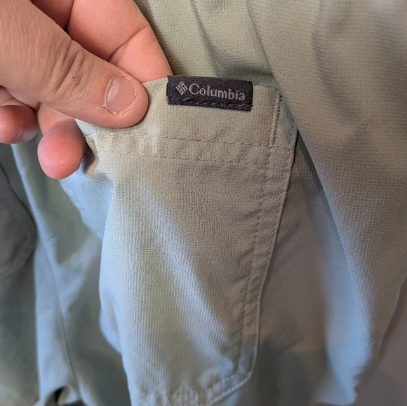 COLUMBIA Women Romper Light Green With Pockets Size Small recycled materials - Picture 9 of 13